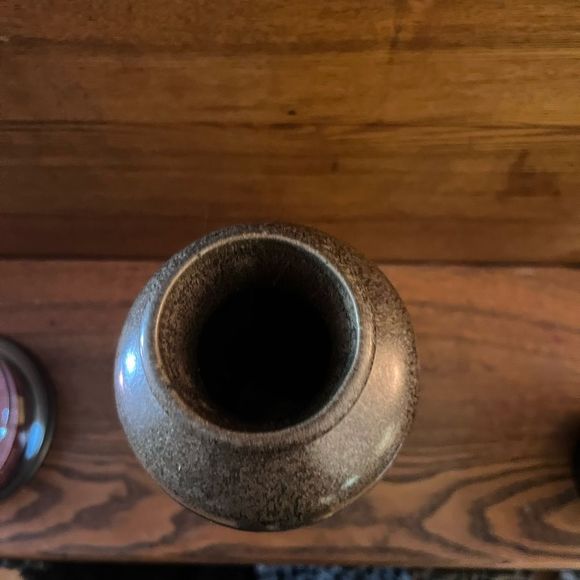 Pier 1 Pottery Vase Drip Enamel Glaze 13” High - Picture 5 of 5